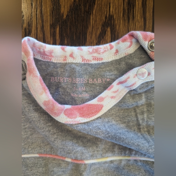 Burt's bees 3-6m bubble rompers - Picture 5 of 7